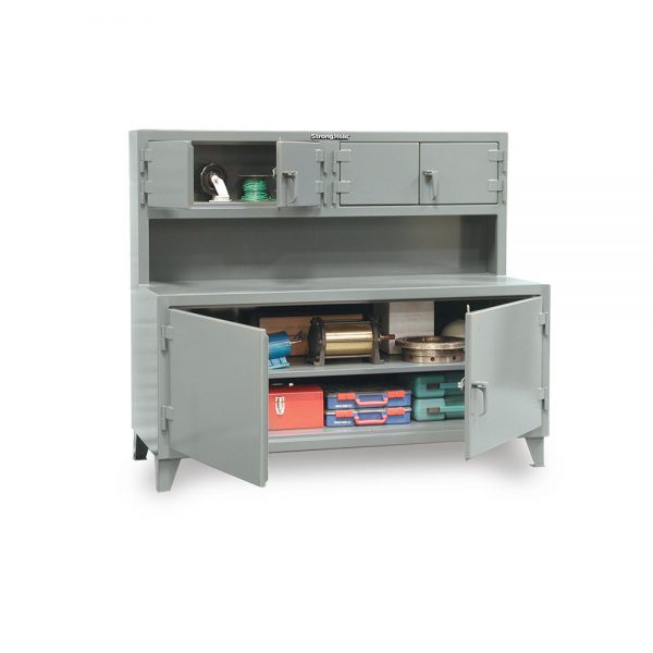 Heavy Duty Industrial Work Benches & Storage Cabinets